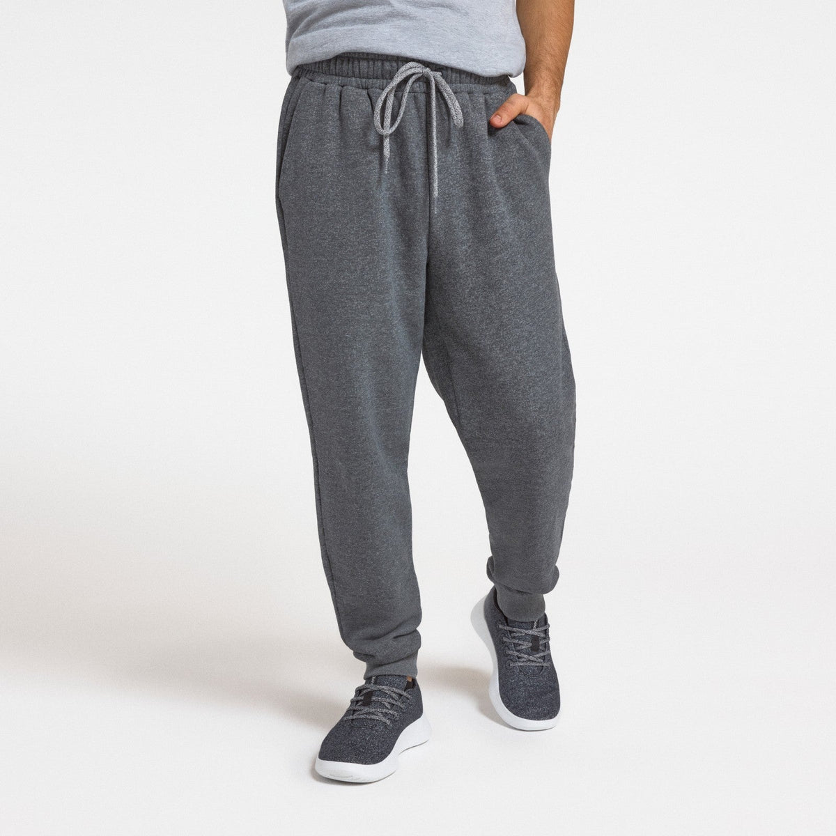 Men's Merino Blend Sweatpant - Natural Grey Heather