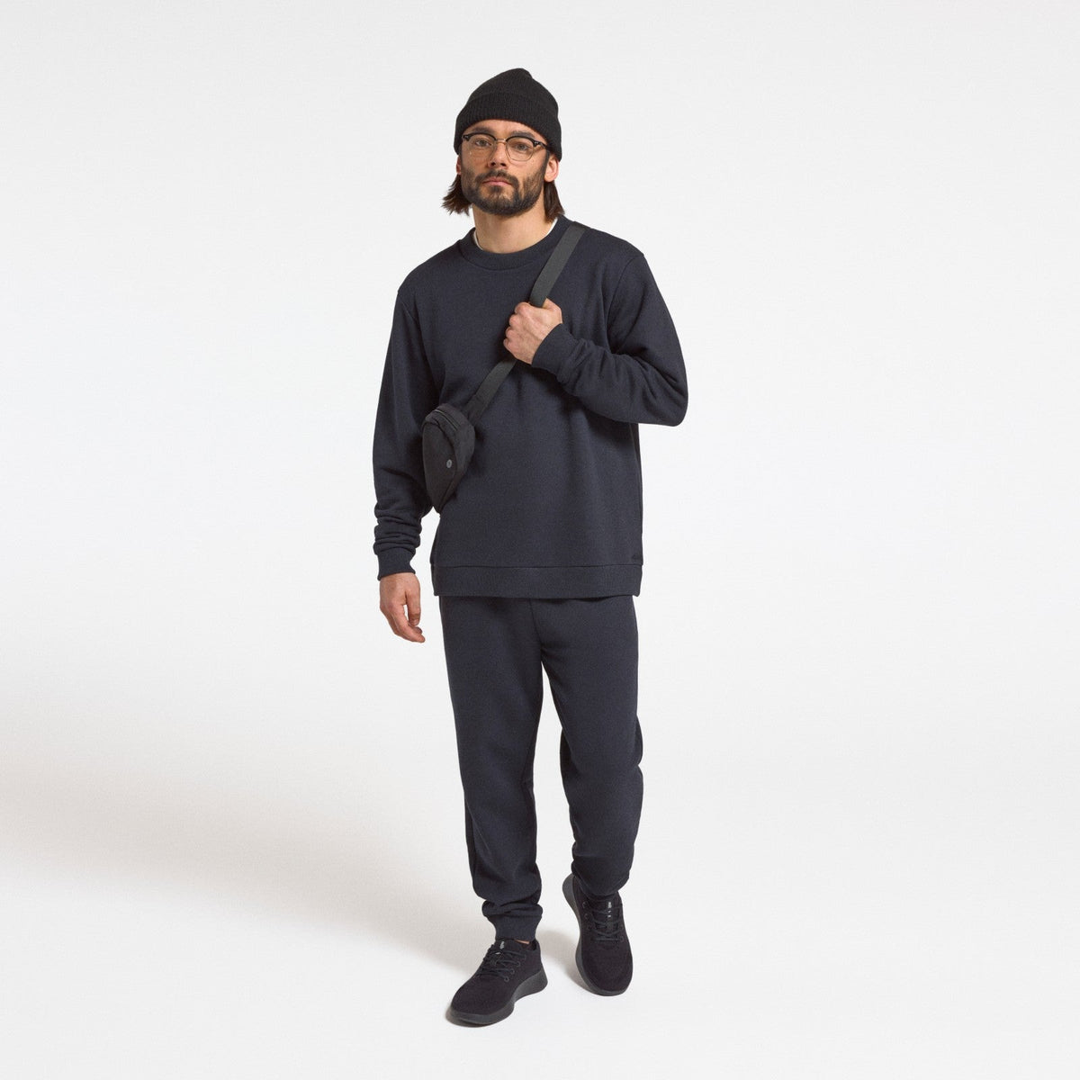 Men's Merino Blend Sweatpant - True Black
