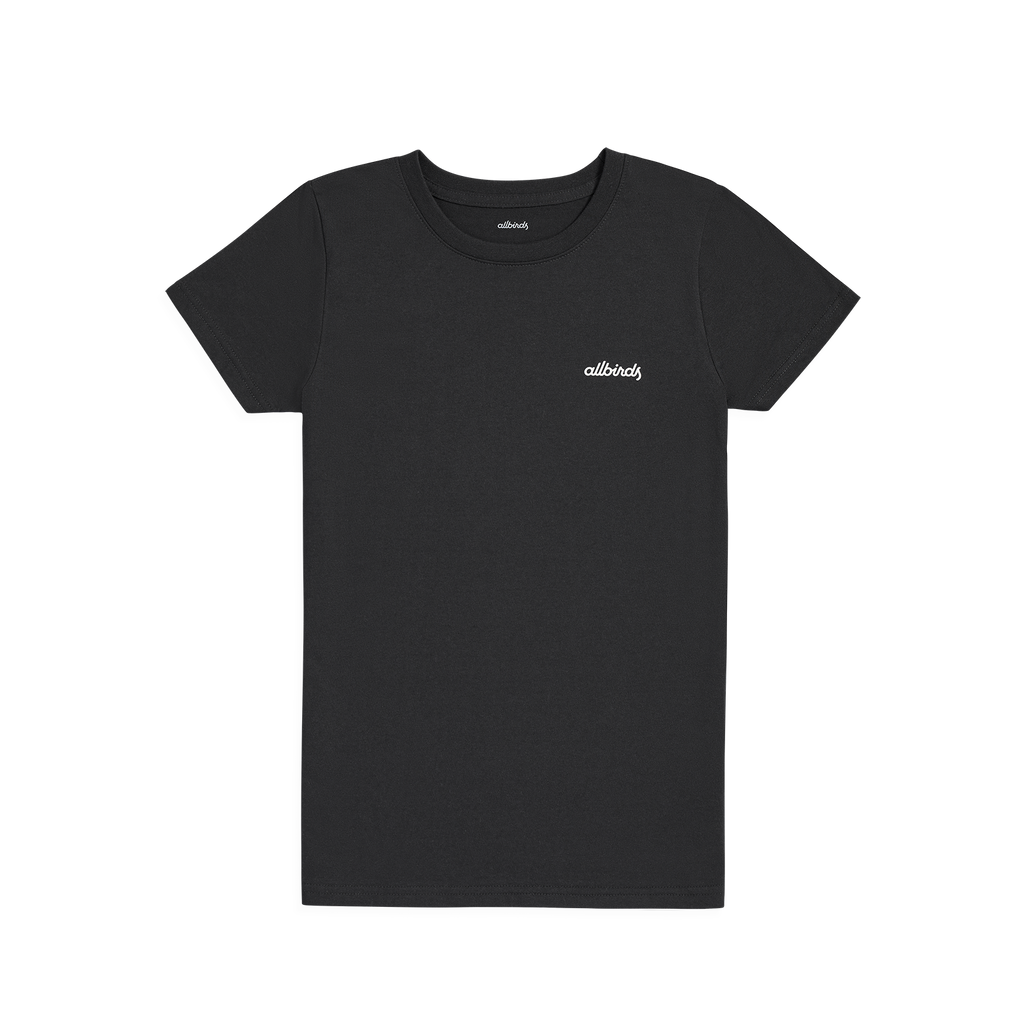 Women's Recycled Tee - Mother Nature - Natural Black