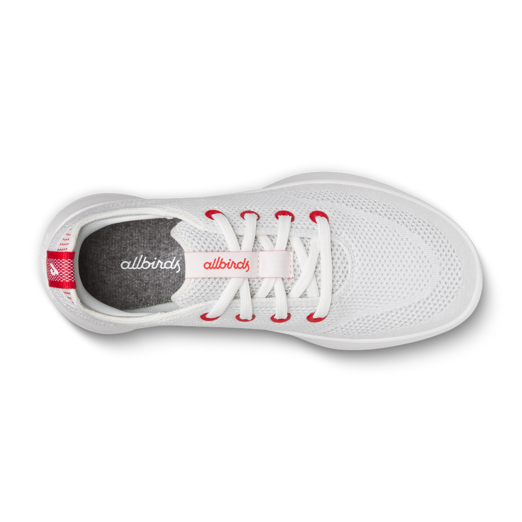 Men's Tree Runner Go - Blizzard/Bold Red (Blizzard Sole)