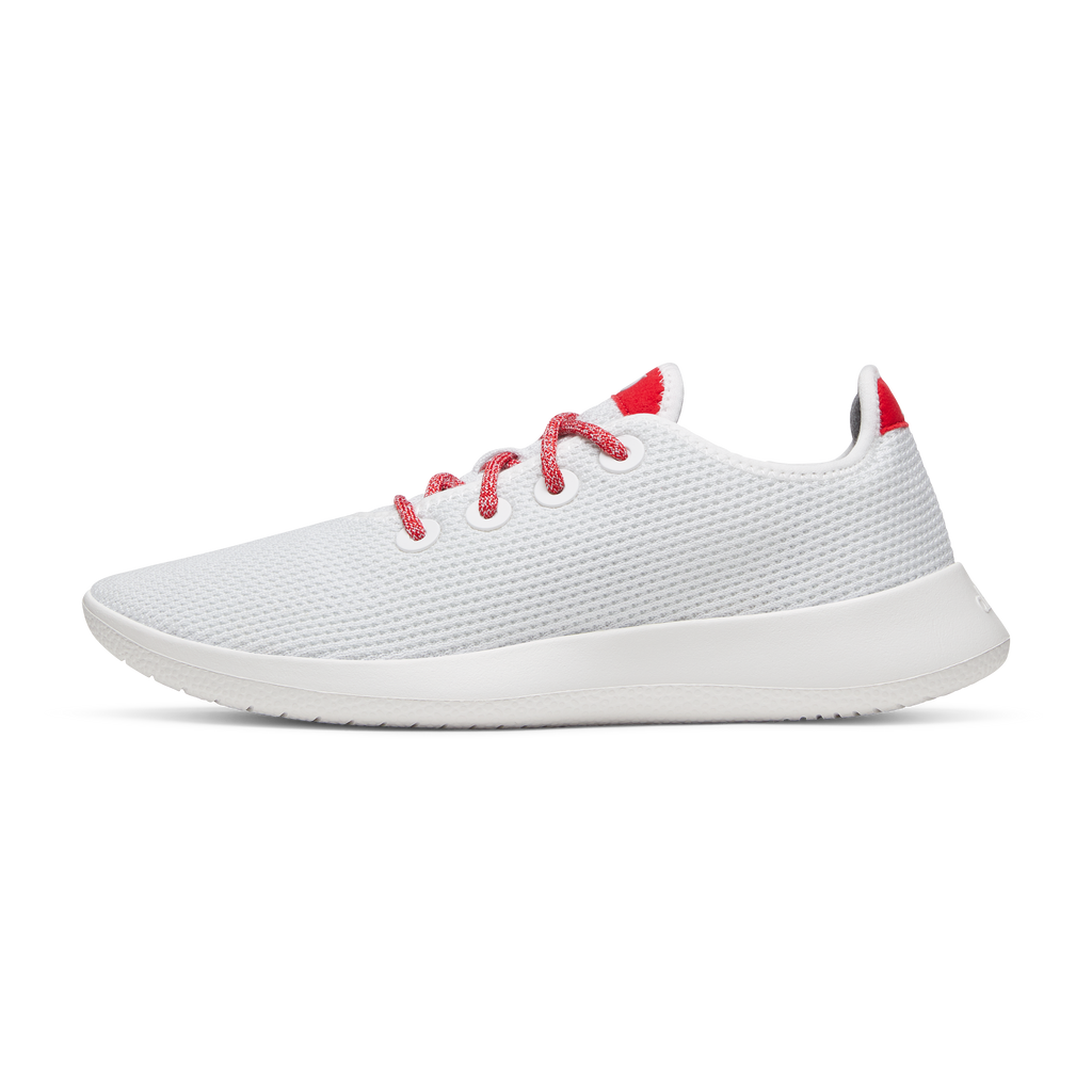 Women's Tree Runner - Blizzard/Bold Red (Blizzard Sole)