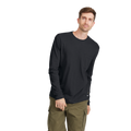 Men's Soft Merino Long Sleeve Tee - True Black - New Edition