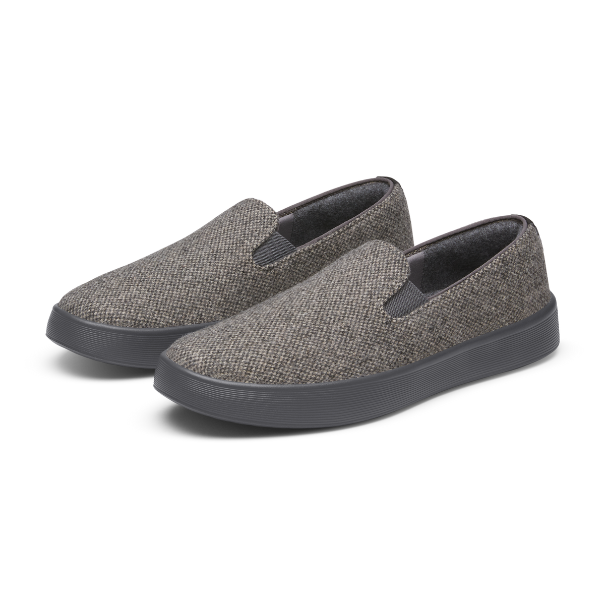 Men's Cruiser Slip On Tweed - Dark Grey (Stormy Grey Sole)