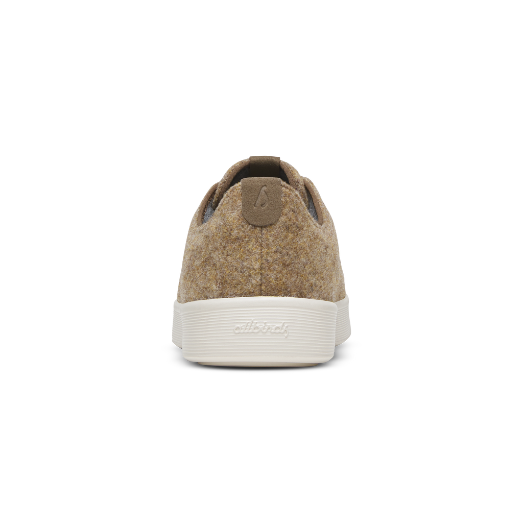 Men's Wool Cruiser - Dark Camel (Natural White Sole)