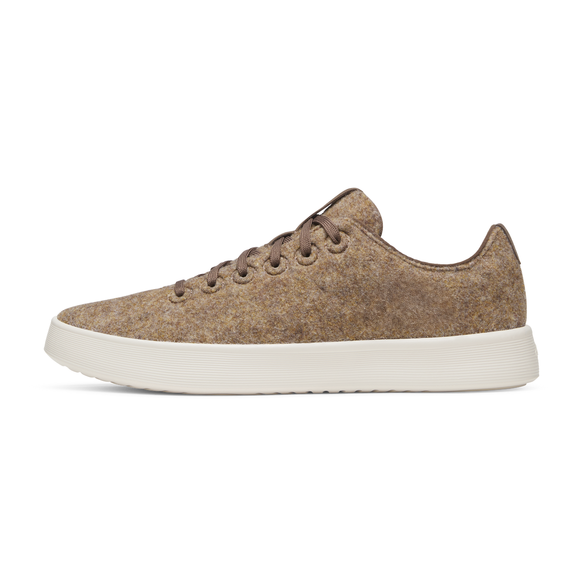 Men's Wool Cruiser - Dark Camel (Natural White Sole)