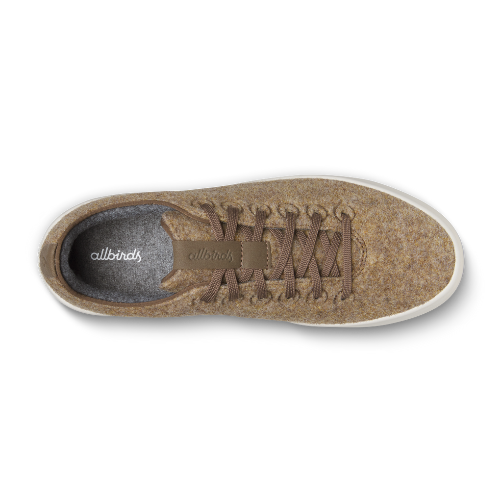 Women's Wool Cruiser - Dark Camel (Natural White Sole)