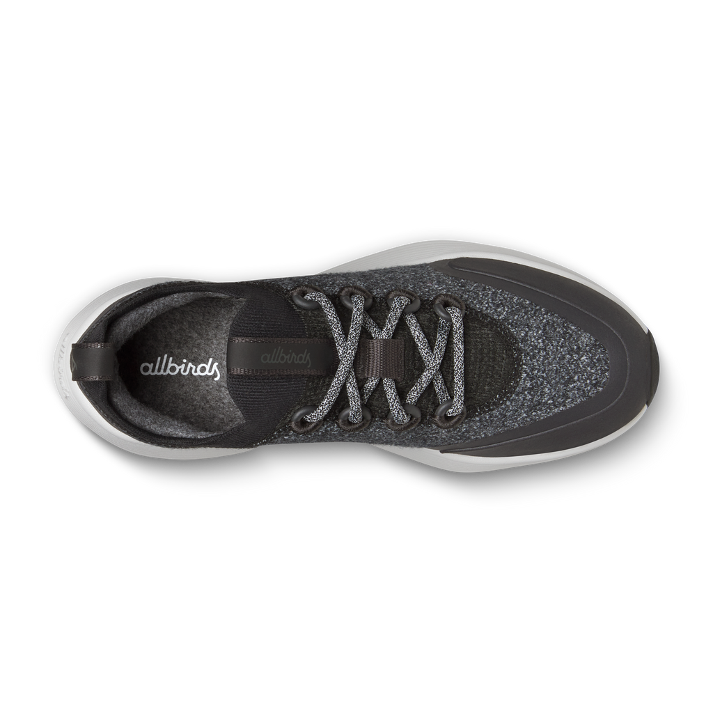 Men's Wool Strider - Dark Grey (Light Grey Sole)