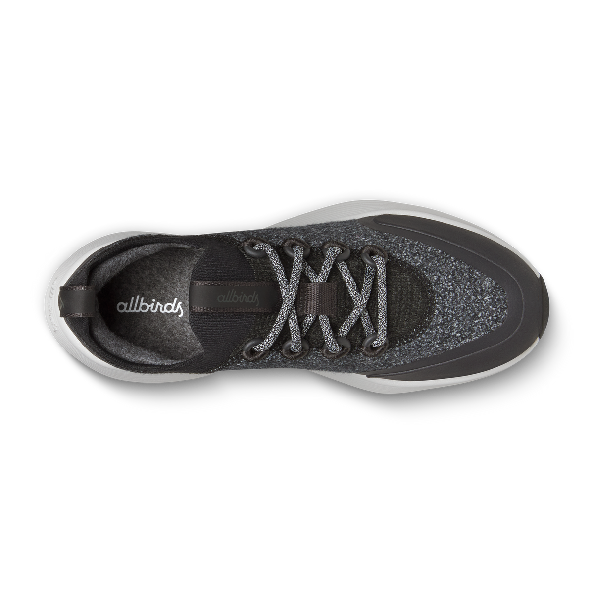 Women's Wool Strider - Dark Grey (Light Grey Sole)