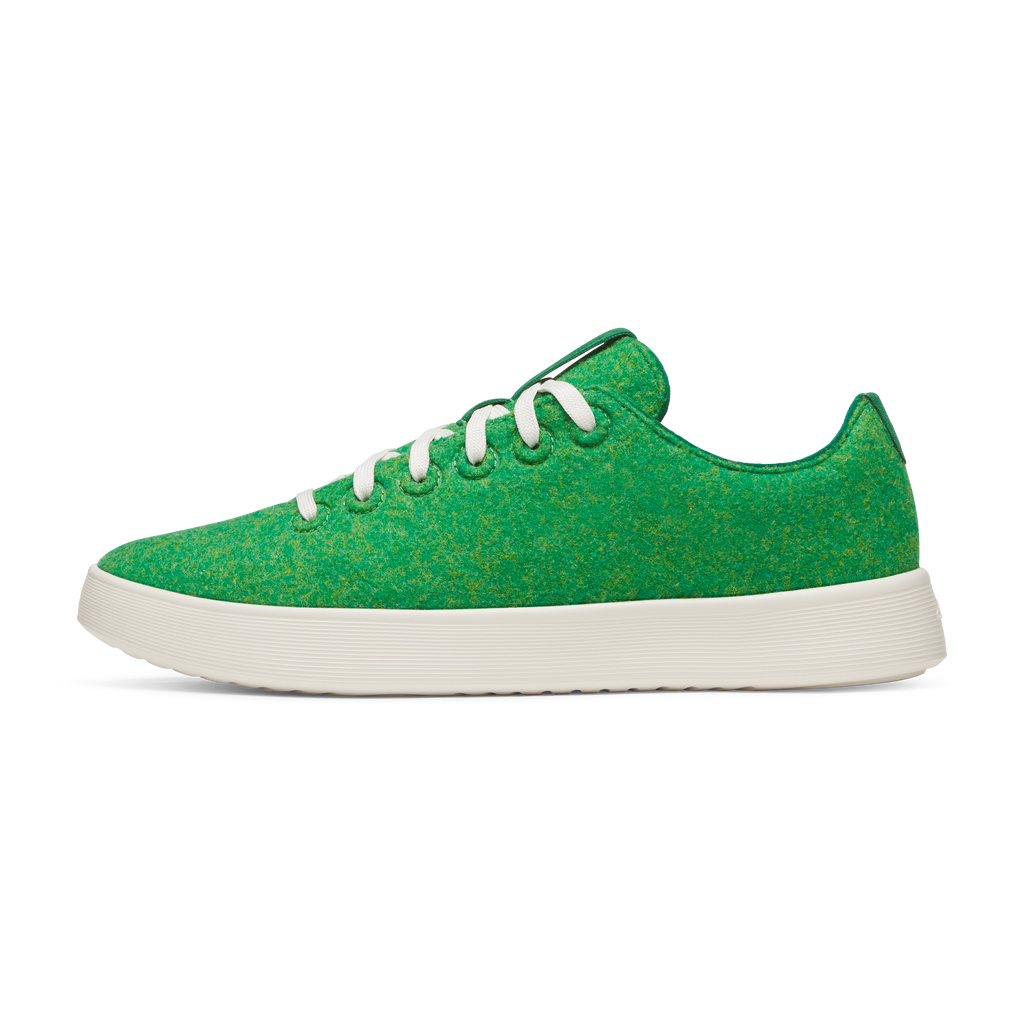 Women's Wool Cruiser - Kelly Green (Natural White Sole)