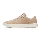 Women's Wool Cruiser - Light Tan (Natural White Sole)