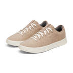 Women's Wool Cruiser - Light Tan (Natural White Sole)