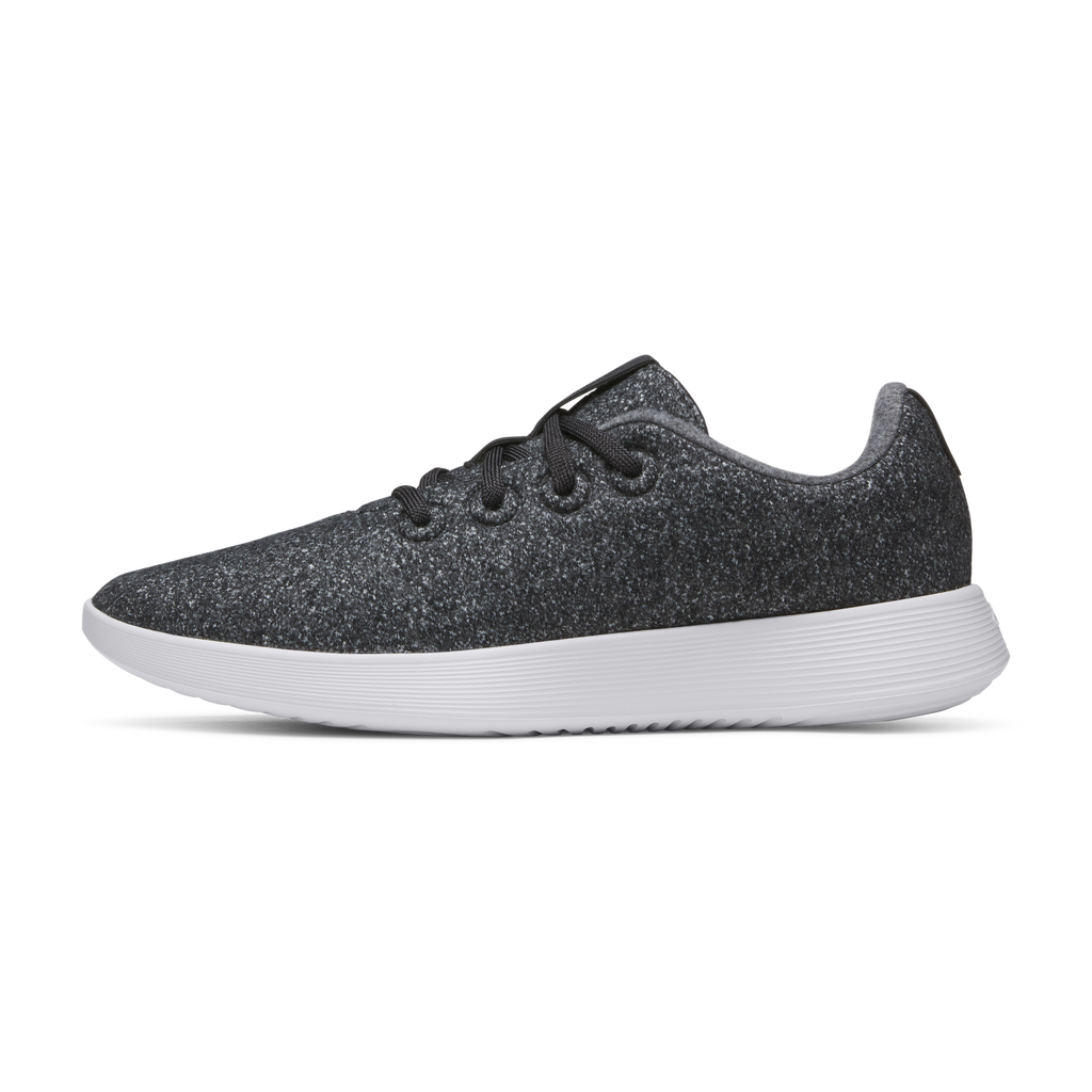 Men's Wool Runner NZ - Dark Grey (Light Grey Sole)