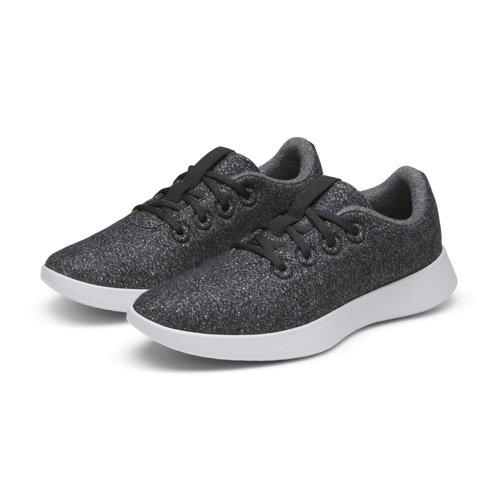 Men's Wool Runner NZ - Dark Grey (Light Grey Sole)