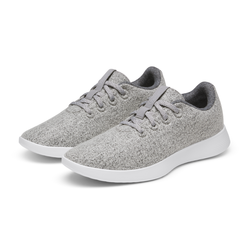Men's Wool Runner NZ - Medium Grey (Blizzard Sole)