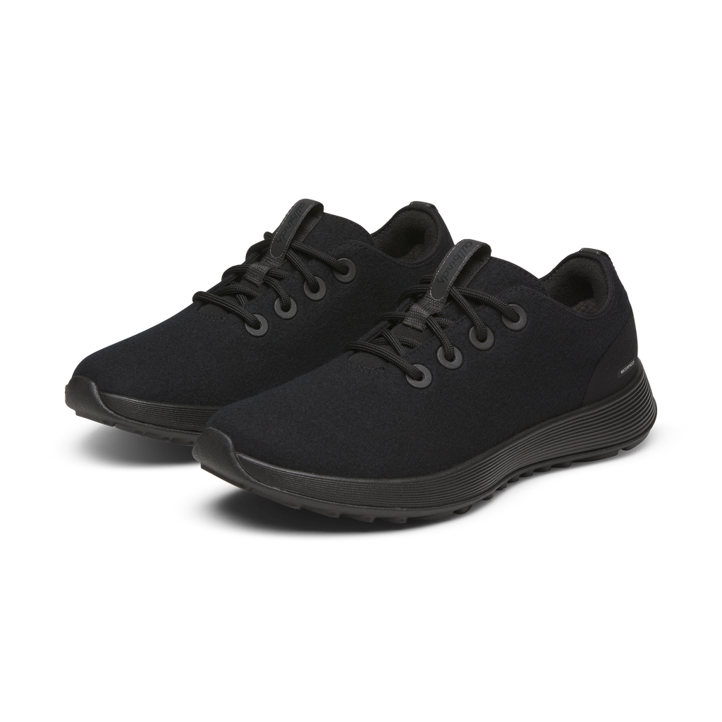 Men's Wool Runner NZ Waterproof - Natural Black (Natural Black Sole)