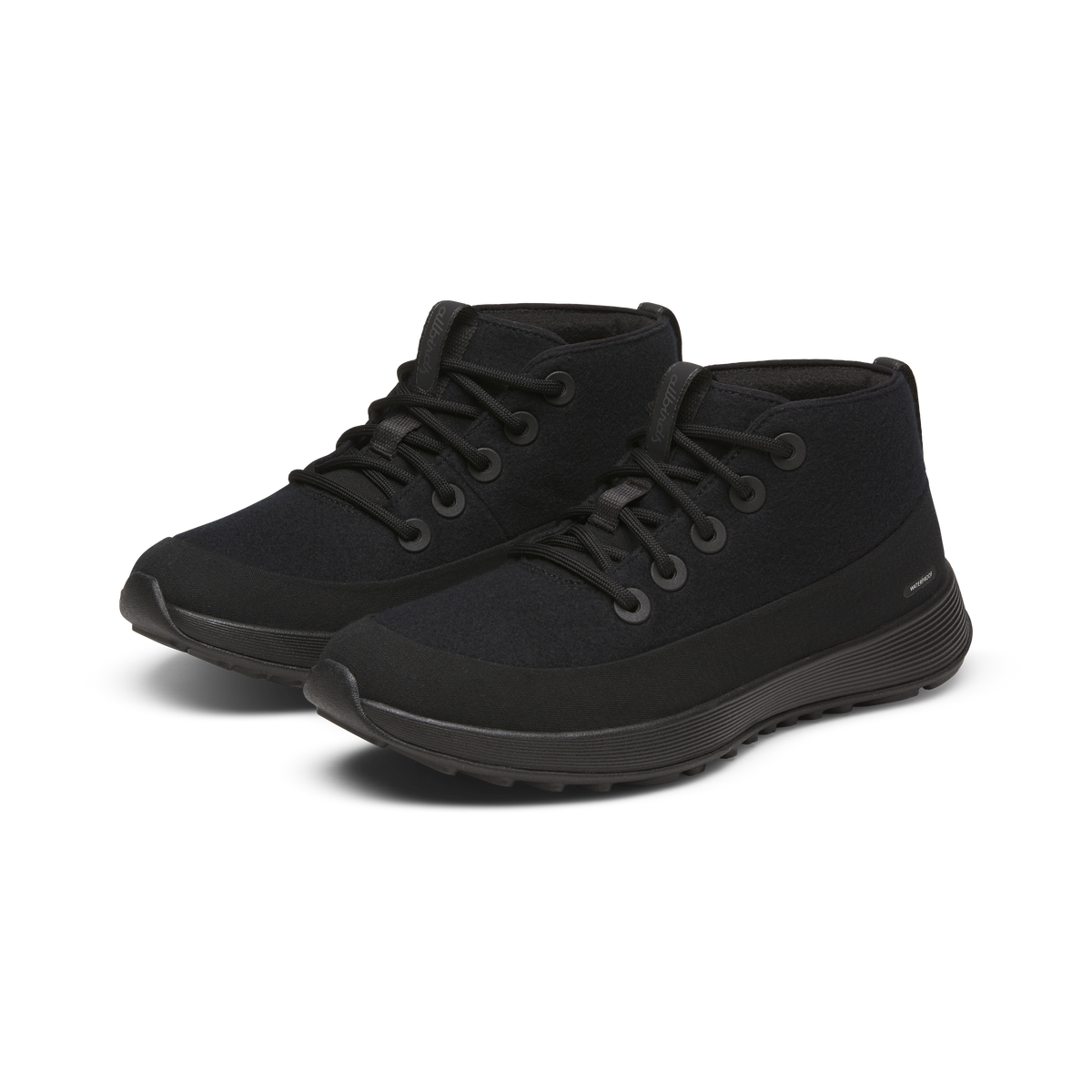 Women's Wool Runner NZ Mid Waterproof - Natural Black (Natural Black Sole)