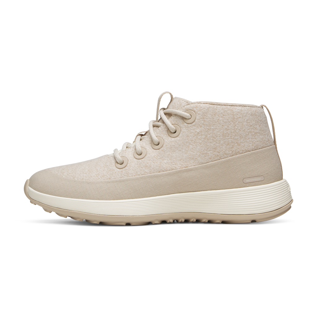 Women's Wool Runner NZ Mid Waterproof - Stony Cream/Rugged Beige (Stony Cream Sole)