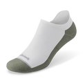 Anytime Ankle Sock - Blizzard/Thunder Green
