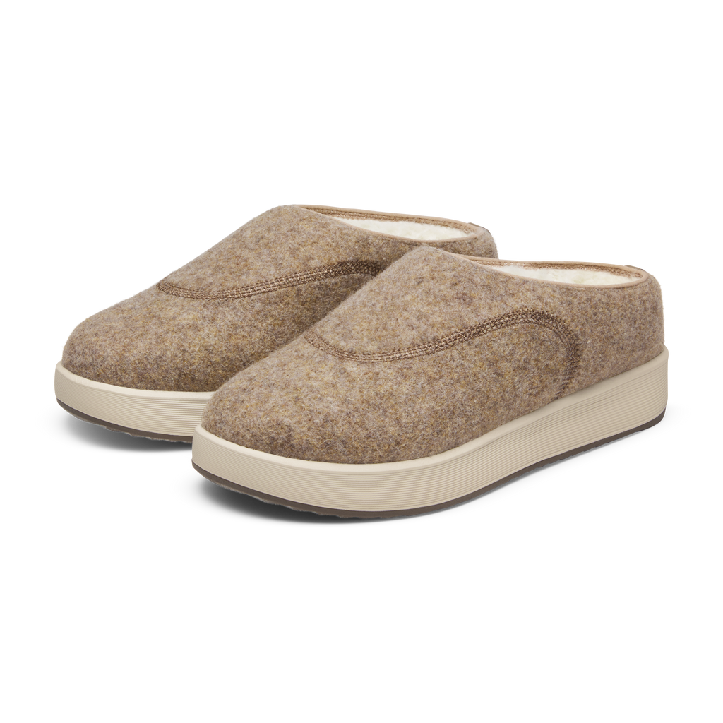 Women's Kiwi Clog - Dark Camel (Stony Cream Sole)