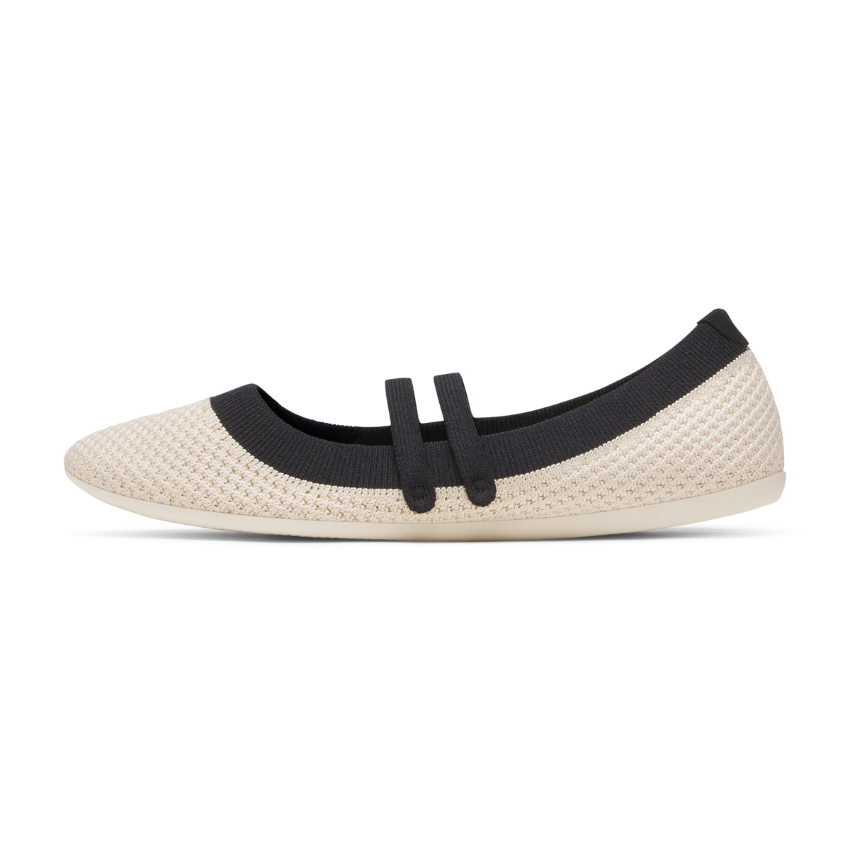 Women's Breezer Mary Jane - Warm White/Natural Black (Warm White Sole)