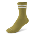 Anytime Crew Sock - Ochre (Blizzard Sole)