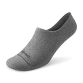 Anytime No Show Heel Grip Sock - Natural Grey Heather