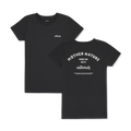 Women's Recycled Tee - Mother Nature - Natural Black